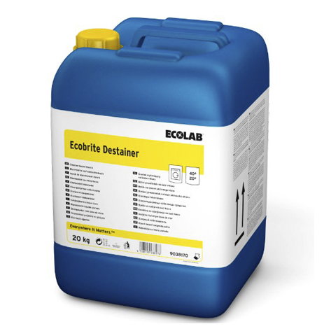 Bleich Mittel Ecobrite Destainer Hochkonzentrat 20 Kg ECOLAB