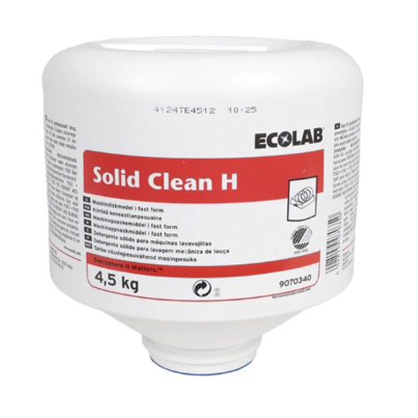 Feststoff Geschirrreiniger Hochkonzentrat Block 4,5 Kg SOLID Clean H ECOLAB